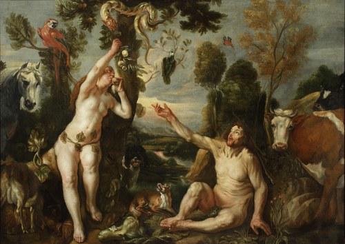 Jacob Jordaens Adam and Eve oil painting image